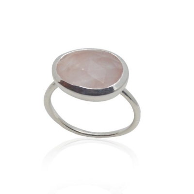 Rose Quartz Ring model R5-018